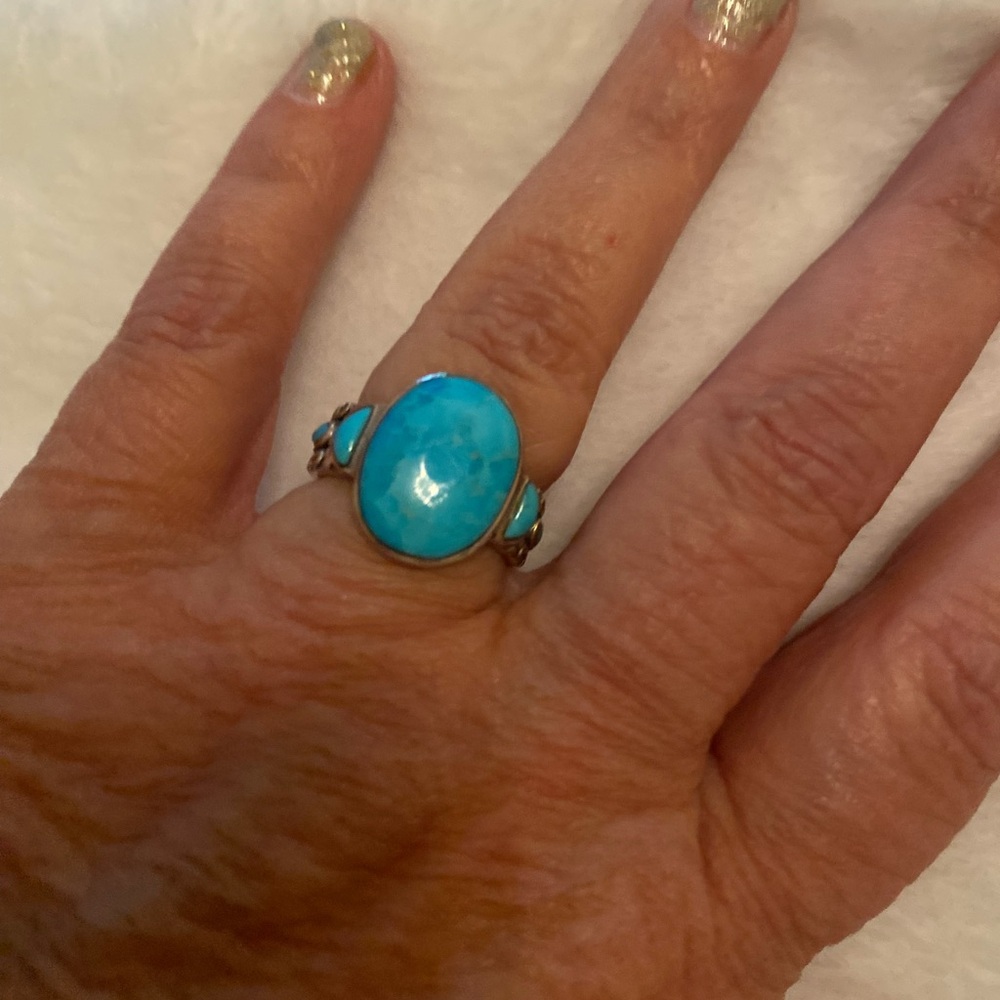 Turquoise Stone Ring